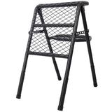 Foldable SUV Tire Ladder Adjustable Vehicle Access Step for Truck SUV RV Offroad - Fab Heavy Parts