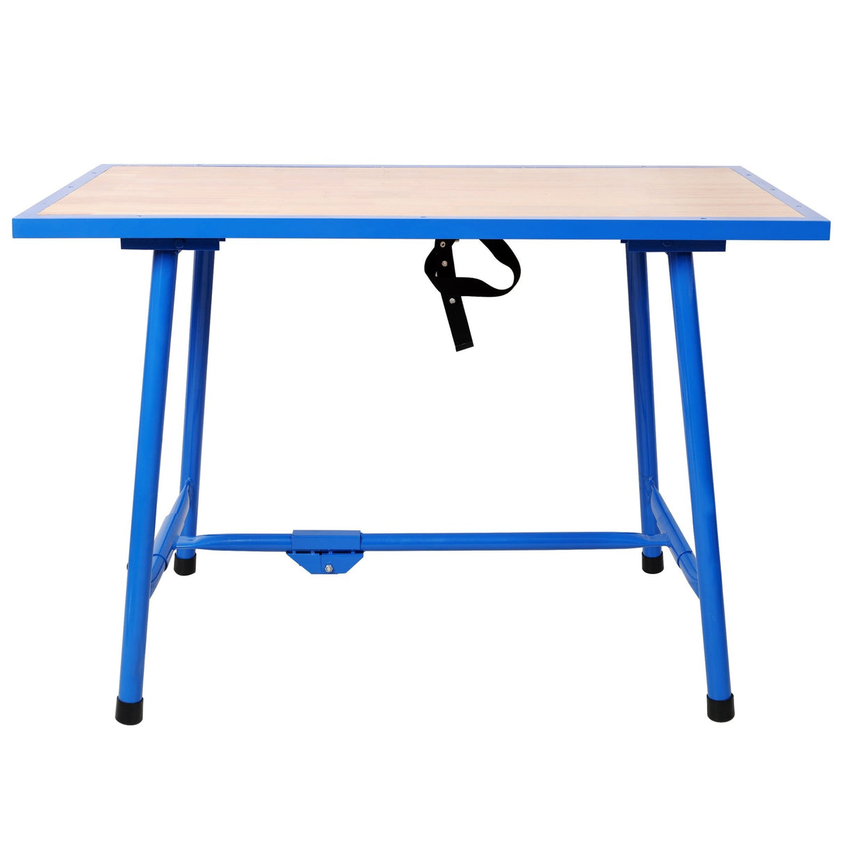 Foldable Work Bench Workshop Tool Bench 660Lbs Capacity - Blue - Fab Heavy Parts