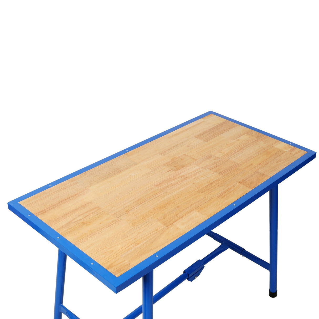 Foldable Work Bench Workshop Tool Bench 660Lbs Capacity - Blue - Fab Heavy Parts