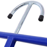 Folding Bumper Stand Lightweight Panel Stand with 200 Lbs Capacity - Blue - Fab Heavy Parts