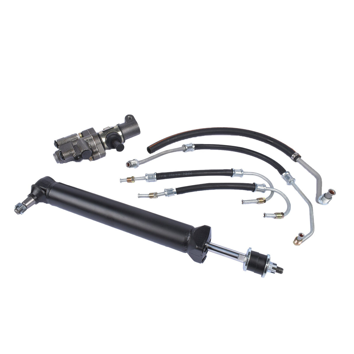 For 1963-1979 Corvette Small Block Power Steering Ram Hose Kit No Cores C2 C3 - Fab Heavy Parts