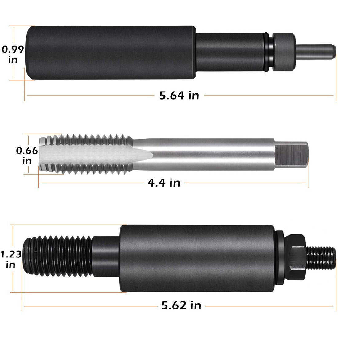 For 6.0L 6.4L Ford Powerstroke Fuel Injector Sleeve Cup Remove Install Tool Kits - Fab Heavy Parts