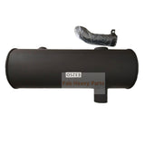 Schalldämpfer 233-1254 für Caterpillar CAT Motor C7 C-7 Bagger 324D 325D 329D 324DL 325DL 329DL 326DL