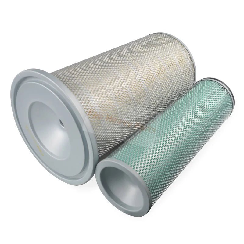 For Doosan Daewoo S130LC - 5 S130W - 5 S150LC - 5 S200W - 5 S220LC - 5 S220LL Air Filter Kit 2474 - 9053 and 2474 - 9054 - Fab Heavy Parts