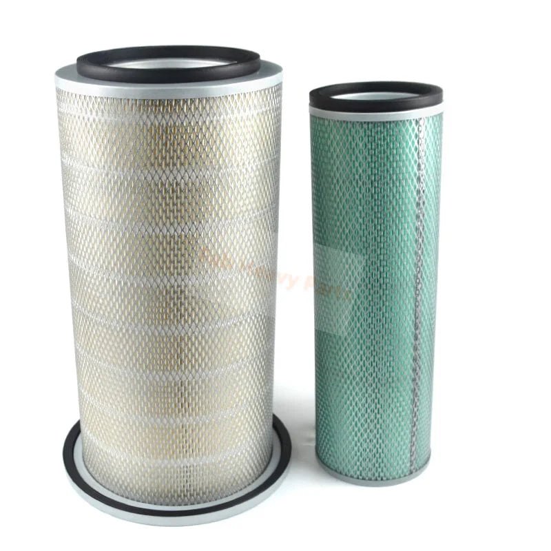 For Doosan Daewoo S130LC - 5 S130W - 5 S150LC - 5 S200W - 5 S220LC - 5 S220LL Air Filter Kit 2474 - 9053 and 2474 - 9054 - Fab Heavy Parts