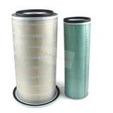 For Doosan Daewoo S130LC - 5 S130W - 5 S150LC - 5 S200W - 5 S220LC - 5 S220LL Air Filter Kit 2474 - 9053 and 2474 - 9054 - Fab Heavy Parts