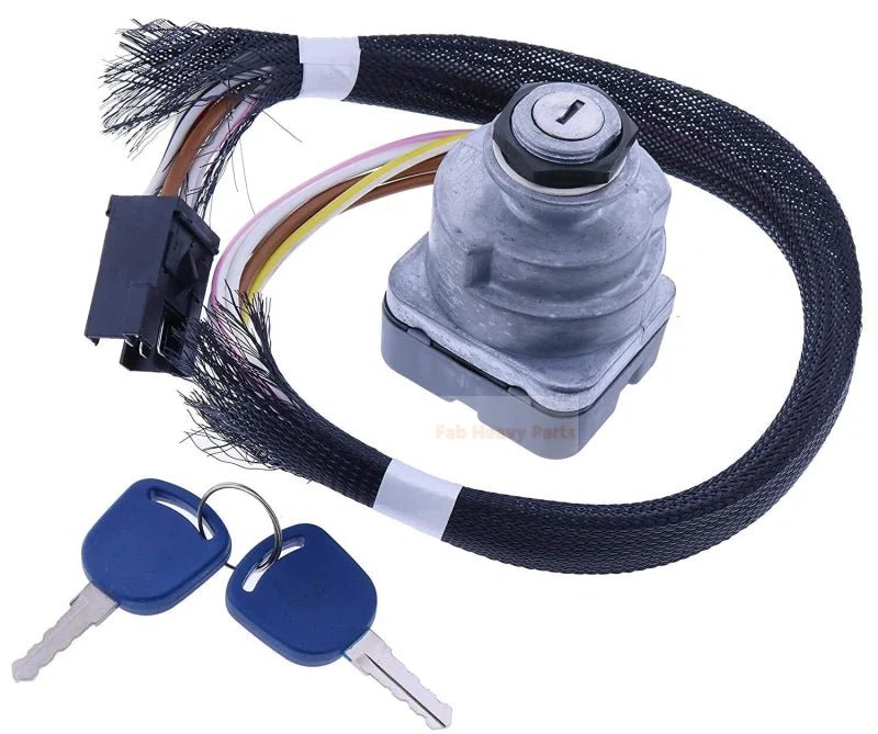 For Ford Tractor Key Switch 5640 6640 7740 8240 8360 7840 8560 F0NN11N501AA - Fab Heavy Parts