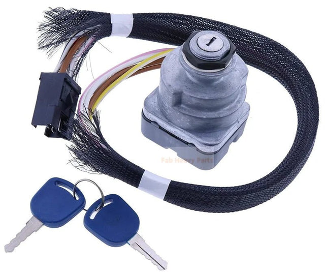 For Ford Tractor Key Switch 5640 6640 7740 8240 8360 7840 8560 F0NN11N501AA - Fab Heavy Parts