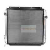 Pour Hitachi Excavator Ex200-2 Core de radiateur hydraulique 4287043