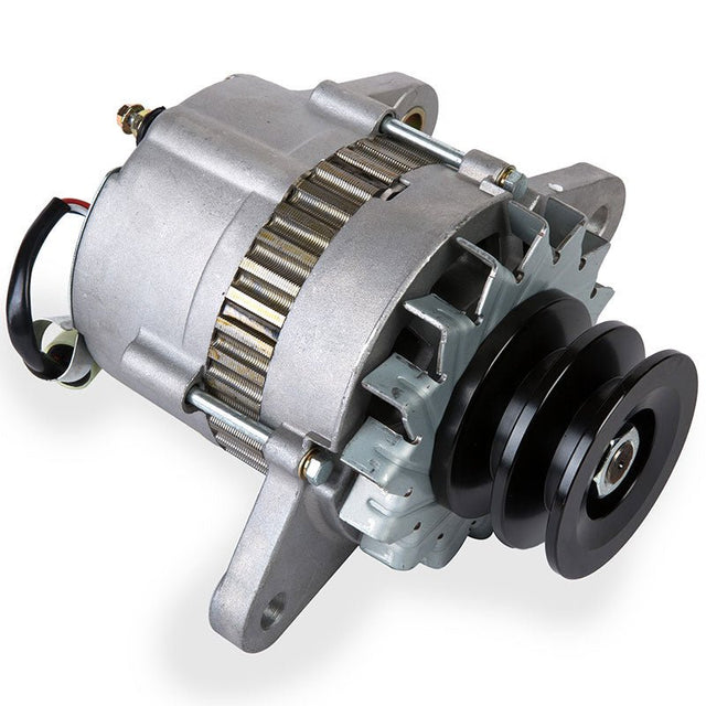 For Hitachi Excavator EX200 - 2 Isuzu Engine 6BD1T Alternator 1 - 81200440 - 2 0 - 33000 - 6550 24V - Fab Heavy Parts