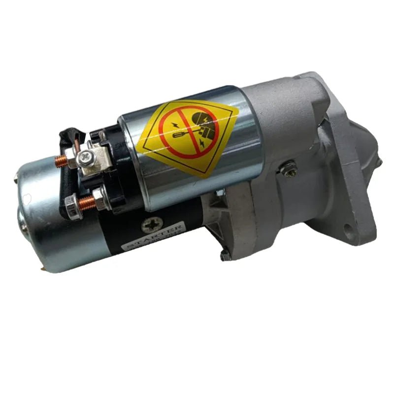 For Hitachi Excavator EX60 EX70 Engine TD42 BD30 Starter Motor S25 - 158 23100 - 06J01 - Fab Heavy Parts