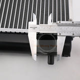 For Hitachi Excavator ZX50U ZX50U - 2 ZX50UNA ZX55UR ZX55UR - HHE R Hydraulic Radiator Core Assembly 4434315 - Fab Heavy Parts