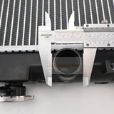 For Hitachi Excavator ZX50U ZX50U - 2 ZX50UNA ZX55UR ZX55UR - HHE R Hydraulic Radiator Core Assembly 4434315 - Fab Heavy Parts