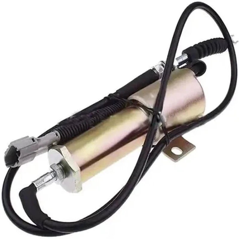 For Hyundai Excavator R210 - 5 R210 - 7 Stop Solenoid 60V1 - 60100 - 12 11E1 - 60100 - 12 12V - Fab Heavy Parts