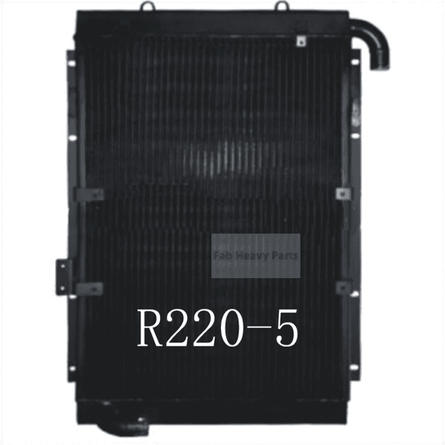 For Hyundai Excavator R220 - 5 Hydraulic Oil Cooler Assembly - Fab Heavy Parts