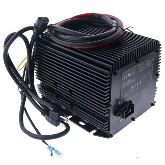 For JLG 24V 25A Battery Charger 7041410 7041571 7041782 70010808 Universal Replacement - Fab Heavy Parts