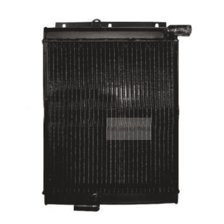 For Kato Excavator HD250 - 7 Hydraulic Oil Cooler - Fab Heavy Parts