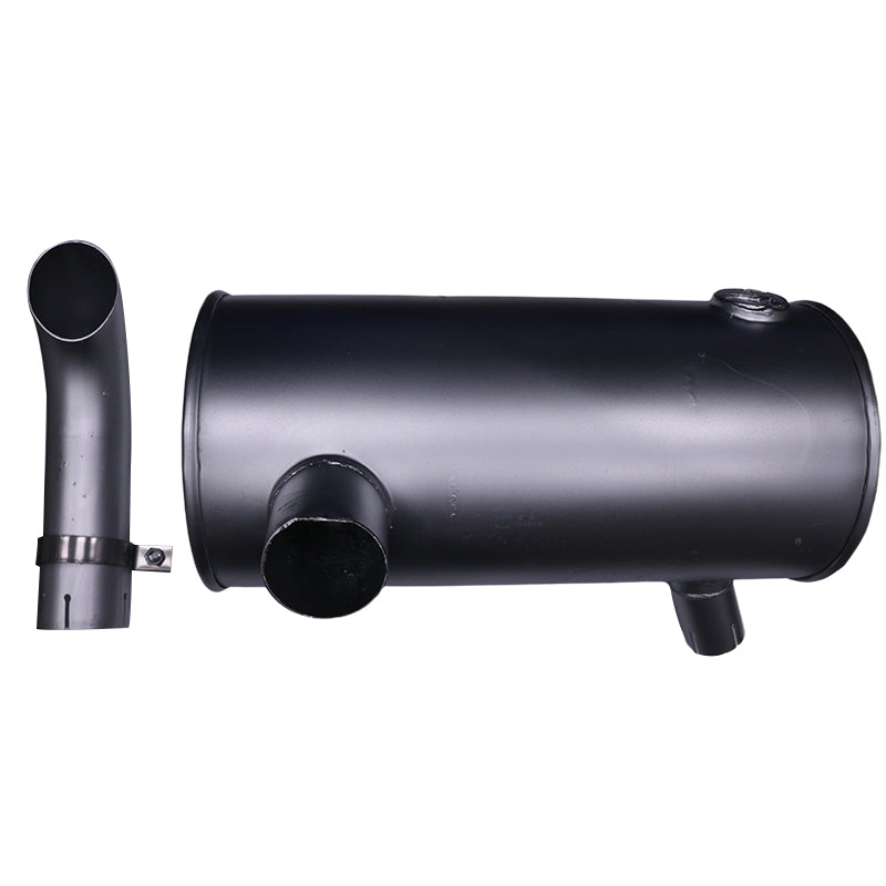Muffler Silencer YX12P00006P3 Fits for Kobelco SK135SR SK135SRLC-1E SK135SR-1E SK115SRDZ-1E ED150 SK135SRL ED150-1E SK115SRDZ SK135SRL-1E SK135SRLC