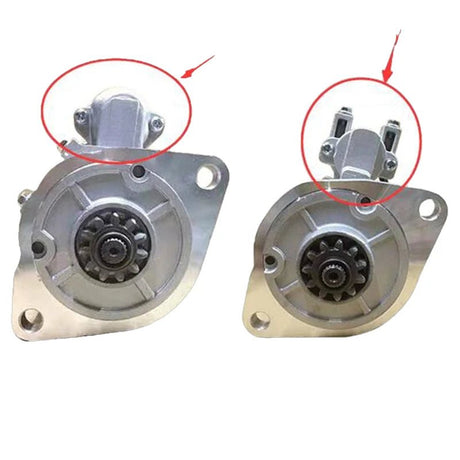For Kobelco Excavator SK200 Mitsubishi Engine 6D31 Starter Motor ME087590 - Fab Heavy Parts