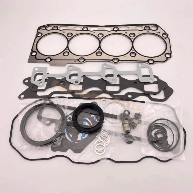 For Kobelco Excavator SK45SR - 2 SK50UR - 3 Yanmar Engine 4TNE88 Fits Komatsu Engine 4D88E Overhaul Gasket Kit With Cylinder Head Gasket - Fab Heavy Parts