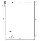Past voor Komatsu Bulldozer D455A-1 hydraulische oliekoeler 198-03-15113
