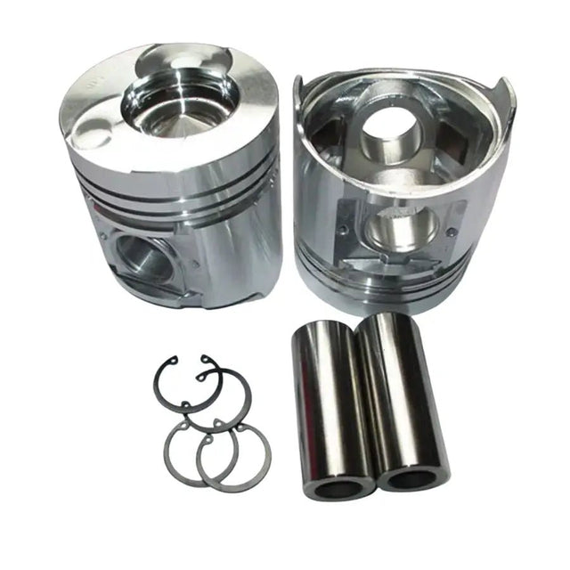 For Komatsu Crawler Dozer D21A-8-W D21P-8-W Yanmar Engine 4TNV94L Komatsu Engine 4D94LE Piston 4 Units 1 Set - Fab Heavy Parts
