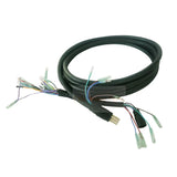 For Mercury Quicksilver 17179T1 Outboard Side Control Box 8Pin 15FT Harness