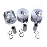 For Yanmar Engine 3TNE84-3 Piston 3 Units 1 Set