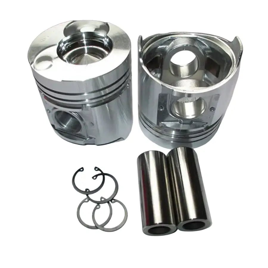For Yanmar Engine 4TNE106D 4TNE106T Komatsu Engine 4D106D 4D106T Piston 4 Units 1 Set - Fab Heavy Parts