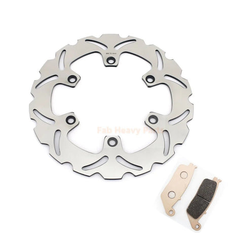 Front Brake Rotor Pad Fits for Honda Shadow Spirit VT750DC 01 - 07 VT750CD Deluxe 98 - 02 - Fab Heavy Parts