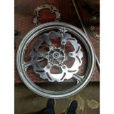 Front Brake Rotor Pad Fits for Honda Shadow Spirit VT750DC 01 - 07 VT750CD Deluxe 98 - 02 - Fab Heavy Parts