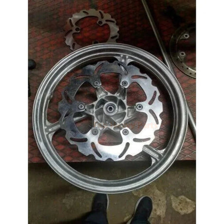 Front Brake Rotor Pad Fits for Honda Shadow Spirit VT750DC 01 - 07 VT750CD Deluxe 98 - 02 - Fab Heavy Parts