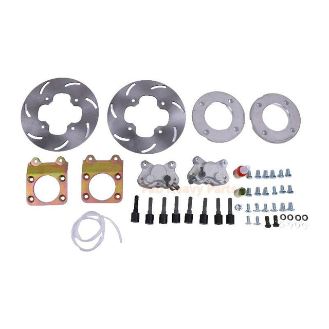 Front Disc Brake Conversion Kit ADV - NNB77 for Foreman 400 450 Honda Fourtrax 300 TRX300FW - Fab Heavy Parts