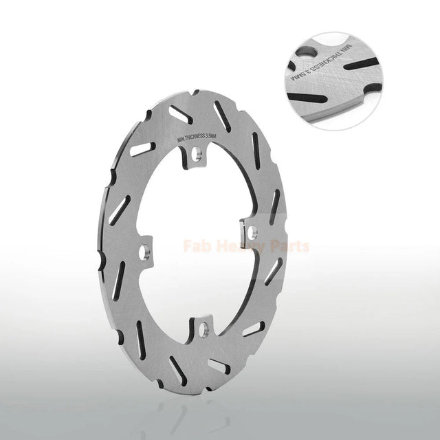 Front Rear Brake Disc Rotors Pads 43251 - HL4 - A01 Fits for Honda Pioneer 1000 SXS 1000M3/M5 2016 - 2024 - Fab Heavy Parts