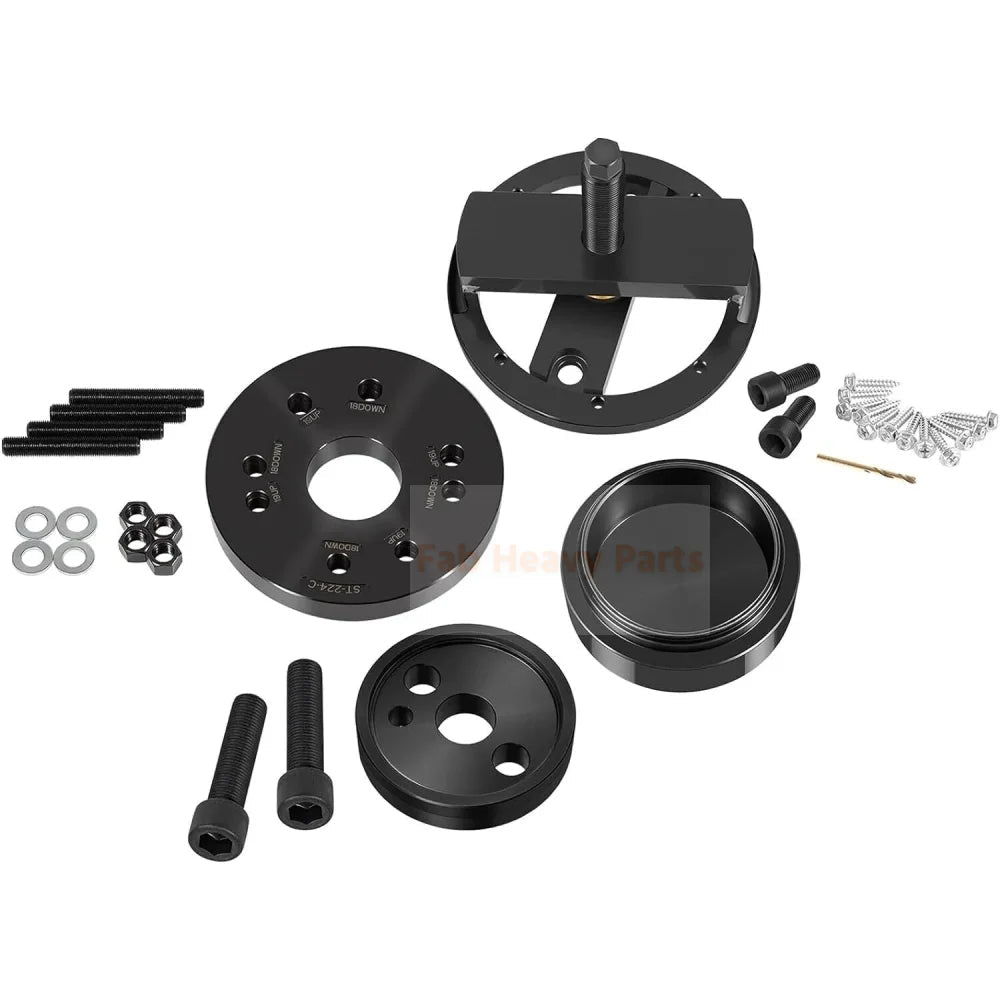 Front & Rear Crankshaft Seal Remover & Installer Tool Set ST - 224C 3824078 5395259 2063800090 3164660 1338 5046 Fits for Cummins 3.9L 5.9L 6.7L Engines - Fab Heavy Parts