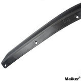 Front & Rear Fender Flares Fits for 2018 - 2023 Jeep Wrangler JL & JLU Unlimited Sahara (Fit Original Low Fender Not Fit 4xe) - Fab Heavy Parts
