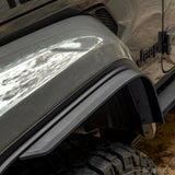 Front & Rear Fender Flares Fits for 2018 - 2023 Jeep Wrangler JL & JLU Unlimited Sahara (Fit Original Low Fender Not Fit 4xe) - Fab Heavy Parts
