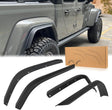 Front & Rear Fenders Fits for 2020 - 2024 Jeep Wrangler Gladiator JT Sport & Willys (Fit JT Original Low Fender) - Fab Heavy Parts