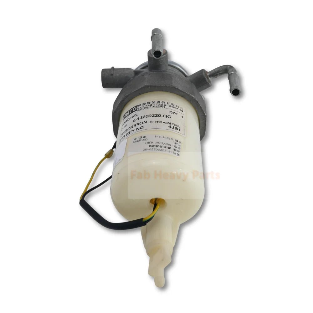 Fuel Filter Primer Pump 8-98019898-0 for Isuzu Engine 4JA1 4JA1T 4JB1 TBR Wizard - Fab Heavy Parts