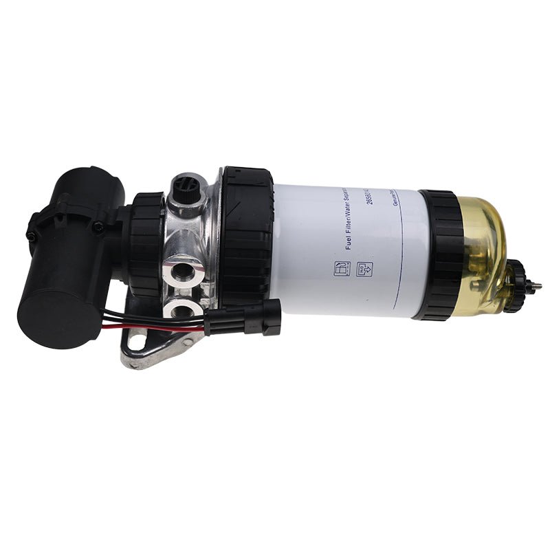 Fuel Filter with Pump 32A62 - 02020 for Mitsubishi New Holland Perkins - Fab Heavy Parts
