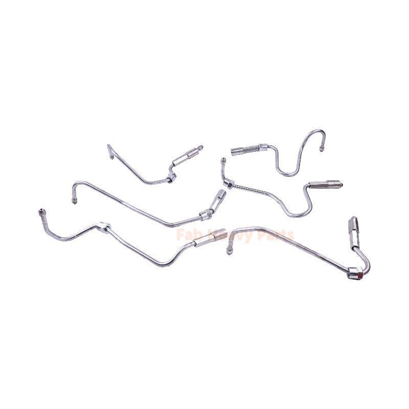 Fuel Injection Pipe Kit for Isuzu Engine 6HK1 Truck XY Hitachi JCB Excavator - Fab Heavy Parts