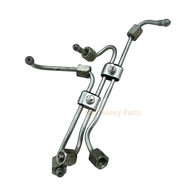 Fuel Injection Pipe Set 131507740 131507750 131507760 for Perkins 100 400 Shibaura S773 Northern Lights 773L Engine - Fab Heavy Parts
