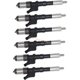 Fuel Injector 095000 - 0800 095000 - 0801 Fits For Komatsu Pc400 - 7 WA470 - 5 - Fab Heavy Parts