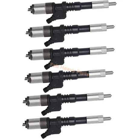 Inyector de combustible 095000-0800 095000-0801 Se adapta a Komatsu PC400-7 WA470-5