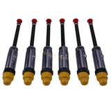6 PCS Fuel Injector 0R-9943 0R9943 Fits for Caterpillar CAT Engine 3406 3406C 3408 3408C 3412 3412C Tractor D8N D8R