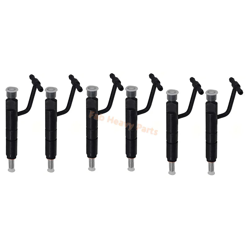 6 PCS Fuel Injector 107-3651 1073651 10R-7589 10R7589 Fits for Caterpillar CAT Engine 3046 Loader 933 933C Tractor D3C D4C Final Clearance