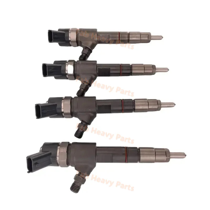 4 PCS Fuel Injector 129A00-53100 0445110463 for Yanmar Engine 4TNV88C 3TNV88C