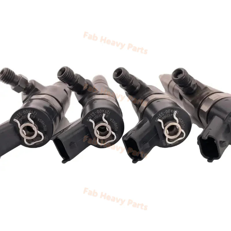 4 PCS Fuel Injector 129A00-53100 0445110463 for Yanmar Engine 4TNV88C 3TNV88C