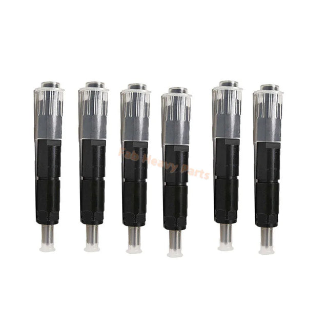 6 PCS Fuel Injector 2645F016 for Perkins Engine 135Ti 1006-6TW