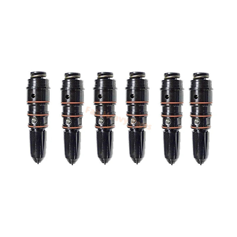 6 PCS Fuel Injector 3054205 Fits for Cummins Engine NTC NH N855 NTA855
